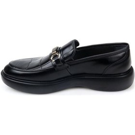 Resim Pierre Cardin 70919 Erkek Loafer Yüksek Taban Günlük Ayakkabı Siyah 