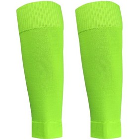 Resim Qingmipy Futbol Ve Top Sporları Antrenmanı İçin Erkek-kadın Yeşil Bacak Koruyucu Çorap Polyester %92 + Spandex %8 Yeşil 