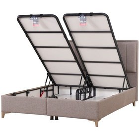 Resim Kilim Mobilya Gold Therapy Başlık ( Baza Ve Yatak Dahil Değildir ) 140'lık Kahverengi 