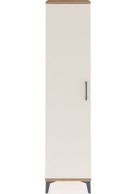 Resim Arges Dolap Tek Raflı Tek Kapaklı Tek Askılı 44x30x182 Çam-ay... Çam 