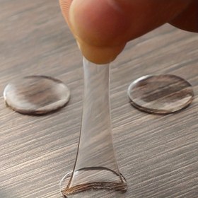 Resim 100 adet Çift Taraflı Balon Yapışkan Noktaları - Düğün Süslemeleri & Parti Malzemeleri için Dayanıklı Silikon Yapışkan Noktalar, Şeffaf & Kullanımı Kolay 