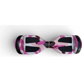 Resim Ryder Star Elektrikli Kaykay Hoverboard Bluetooth Hoparlörlü 6.5 Inch Akıllı Dengeli RS-S5 Pink Camo Grafiti- 