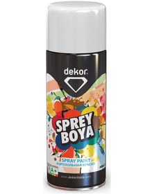 Resim Dekor 650 Parlak Beyaz Sprey Boya 400ml 
