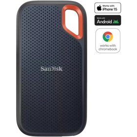 Resim SanDisk Extreme Portable SSD - 1TB (Black) 