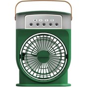 Resim Taşınabilir Klima Fanı 5 Delikli Sprey Hava Soğutma Mini Kişisel Fan Elektrikli Fan Nemlendirici Masa Fanı Ev Için-c Rhv6qc Renkli 