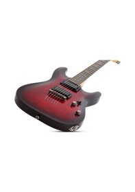 Resim Schecter Demon-6 Elektro Gitar (Crimson Red Burst) 