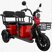 Resim 4M408 9900A 04 M.APM5: ELEKTRİKLİ ÜÇ TEKERLEKLİ MOPED (KIRMIZI) 