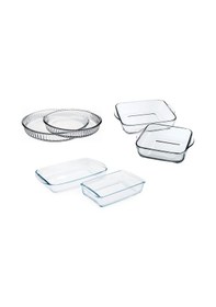 Resim Paşabahçe Borcam Cam Fırın Tepsisi Çeyiz Seti 6 Parça 