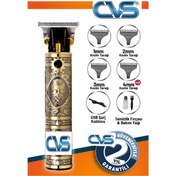 Resim CVS Saç-Sakal-Vücut Dn 7607 Saç Sakal Traş Makinesi 2 Yıl Altın 1-3 1-2 Saat Yok Resmi Distribütör Gara 