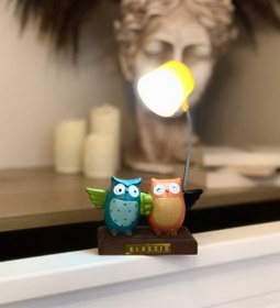 Resim Gift Moda Tonton Baykuş Işıklı Masa Lambası 
