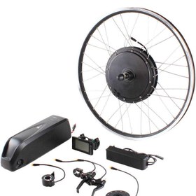Resim 48V 1500W Elektrikli Bisiklet Dönüşüm Kiti 