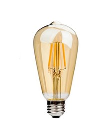 Resim Cata 6w E27 2700k Amber Renk Rustik Led Ampul Ct-4350 