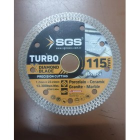 Resim Turbo Elmas Testere Sulu ve Kuru Kesim Porselen,seramik,granit,mermer 