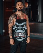 Resim Freeyez Royalty Gorilla Gym Fitness Tank Top Sporcu Atleti 