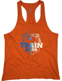 Resim BLUU Trainhardx Fitness Gym Tank Top Sporcu Atleti 