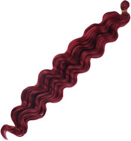 Resim Su Dalgası Saç / Kızıl - Sxsr-462617 Karışık - Çok Renkli 