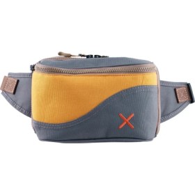 Resim Antrasit Sarı Kanvas Unisex Göğüs ve Bel Çantası 