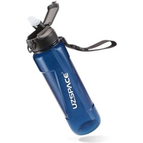 Resim Uzspace FiftyFifty PİPETLİ 850ml Tritan Su Matarası 