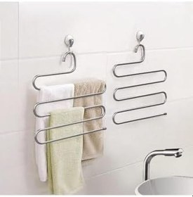Resim Mithra Life 2 Adet Metal 5 katlı Pantolon Eşarp Askısı MIT1030 