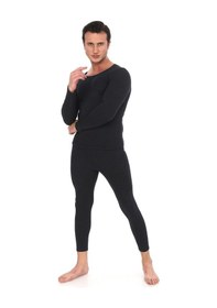 Resim Sauna Suit Antrasit Unisex Kışlık Termal Içlik, Sıcak Tutan Pamuklu Yakmayan, Termal Takım, Termal Fanila Iclik Antrasit 