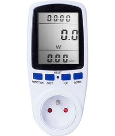 Resim Moveevo Çok Fonksiyonlu Lcd Ekranlı Gerçek Zamanlı Enerji Ölçer Ve Zamanlayıcı Priz 