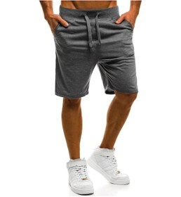 Resim Armadillos Erkek Beli Lastikli Şort Kapri - Füme 