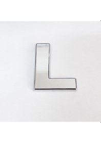 Resim Cemax L Harfi 3,75 Cm Krom Yapışkanlı - Mapı-290933 