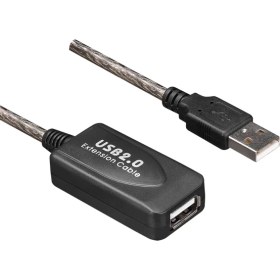 Resim S/link SL-UE140 Şeffaf USB 2.0 Uzatma Kablosu 20MT 