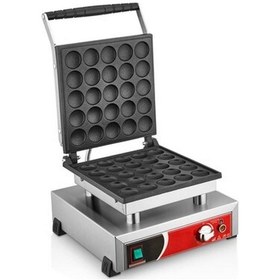 Resim Kutlu Ticaret Kutlu Tekli Yuvarlak Kapaklı Bubble Waffle Makinesi-71983 