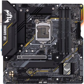 Resim Asus TUF Gaming B460M-Plus Intel B460 2933 MHz DDR4 Soket 1200 mATX Anakart 