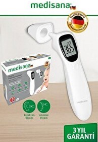 Resim Medisana 48613 Alman Tasarım Alından ve Kulaktan Temassız Ateş Ölçer 