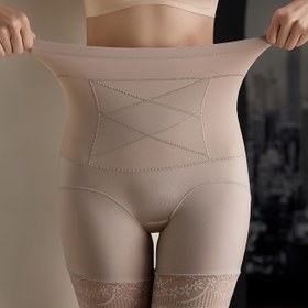 Resim Kadınlar için Yüksek Bel Karın Kontrolü Ceket, Kalça Kaldırıcı Şekillendirici İç Çamaşırı, Dantel Detaylı Doğum Sonrası Zayıflama Külotları, Kadın İç Giyim & İç Çamaşırı 