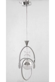 Resim Avize Badem Tek Toplu Krom Hol Antre Yatak Odası 