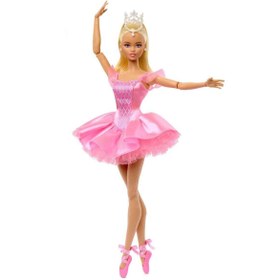 Resim Barbie Ballet Wishes Bebek HCB87 - Sarı Saçlı Jbj10 