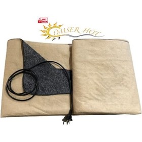 Resim 180 X 200 Cm Keçeli Halı Altı Isıtıcı Alman Kalitesi 