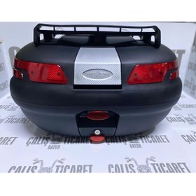 Resim Maxem MOTOSİKLET ÇANTASI SL-45 FULL SİYAH 45 LT 