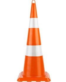 Resim Genel Markalar 90'lik Kırılmaz Trafik Konisi (çift Reflektifli) Ut 5008 