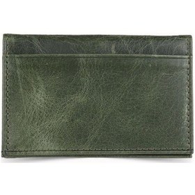 Resim Guard Leather Guard Antik Yeşil Deri Kartlık Çok Renkli 