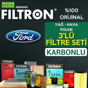 Resim Ford B-max 1.4 1.6 Benzinli Mann Filtron Filtre Seti 2012-2018 