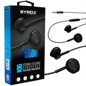 Resim Syrox Ekstra Güçlü Ses Stereo Mikrofonlu Kablolu Kulaklık 3.5mm Aux Syx-k16 