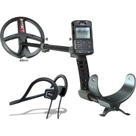 Resim XP Dedektör Xp Deus 2 Dedektör (Ana Ünite, Bh-01 Kemik Iletimli Kulaklık ve 22CM Fmf Başlık Ile) Siyah 