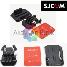 Resim Sjcam Eğimli Oval Kask Bağlantı Seti 