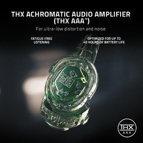 Resim Razer Barracuda Pro - Kablosuz Oyun Kulaklığı (Hibrit ANC, THX Akromatik Ses Amplifikatörü, SmartSwitch Çift Kablosuz, TriForce 50mm Sürücüler, Entegre Beamforming Gürültü Önleyici Mikrofonlar) Siyah 
