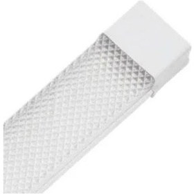 Resim 120w Kristal Camlı Led Armatür, Beyaz Işık, 120cm Hs 2823 Beyaz 