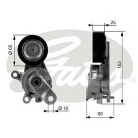 Resim Golf 5 2004 - 2009 1.4TSI CAX / 1.6FSI BLF Şarz Gergisi Komple Gates Marka 