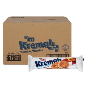 Resim Eti Kremalı Bisküvi 61 g x 24 Adet 