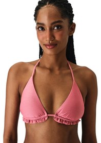 Resim Penti Denisse Ruffle Triangle Bikini Üstü 