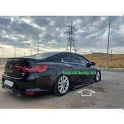 Resim Renault Megane 4 Sedan Yan Marşpiyel Takımı- Plastik 