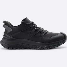 Resim Avva Erkek Siyah %100 Kauçuk Taban Su Itici Sneaker Ayakkabı A42y8011 