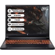 Resim Acer Nitro V16 ANV16-41 Amd R7 8845HS 16GB 1tb SSD RTX4060-8GB Dos 16" Wuxga 165Hz Taşınabilir Bilgisayar NH.QRUEY.005 